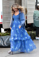 Sarah Jessica Parker - 'And Just Like That' Set n New York 10/22/2021 фото №1320911