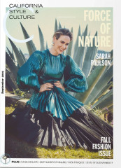 Sarah Paulson for C Magazine | September 2019 фото №1213765
