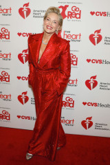 Sharon Stone – at AHA's 2025 Red Dress Collection in New York фото №1411528