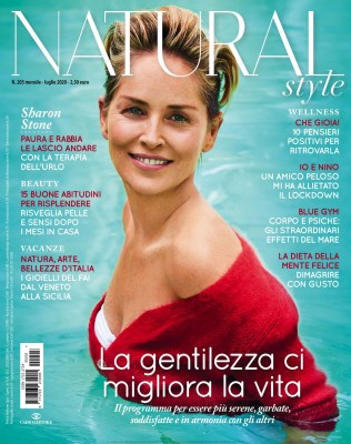 SHARON STONE in Natural Style Magazine, July 2020 фото №1263835