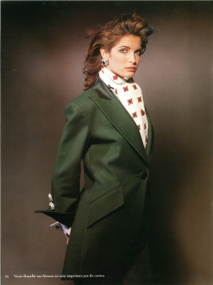Stephanie Seymour for Christian Dior // 1991 фото №1285702