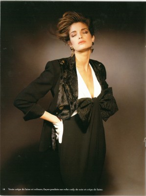 Stephanie Seymour for Christian Dior // 1991 фото №1285698