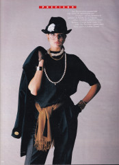 Stephanie Seymour ~ Madame Figaro France September 1986 by Bruno Juminer фото №1388614