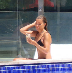 SYLVIE MEIS in Bikini at a Pool in Spain 07/20/2020 фото №1265664