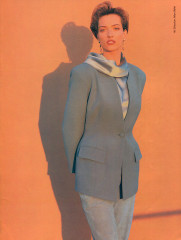 Tatjana Patitz ~ Anne Klein s/s 1990 фото №1367727