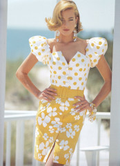 Estelle Lefebure &amp; Tatjana Patitz for Escada catalogue spring/summer 1991 фото №1412920
