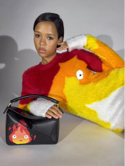 Taylor Russell by Juergen Teller for Loewe x Howl's Moving Castle Spring 2023 фото №1363593