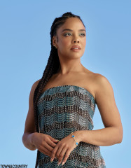 Tessa Thompson by Erik Carter for Town & Country || Feb 2021 фото №1287535