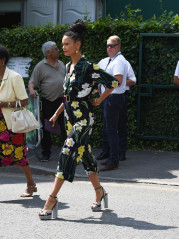 Thandie Newton-Wimbledon Tennis Championships in London фото №1085784