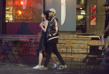 The Weeknd With Selena Gomez  in Buenos Aires фото №951095