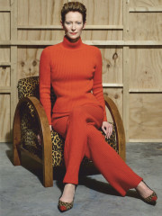 Tilda Swinton by Nico Bustos for Vogue España // 2020 фото №1279090