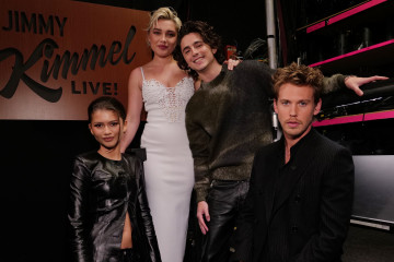 Timothée Chalamet - Jimmy Kimmel Live! in Hollywood 02/01/2024 фото №1387308