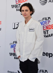 Timothée Chalamet - 33rd Film Independent Spirit Awards in Santa Monica 03/03/18 фото №1418396