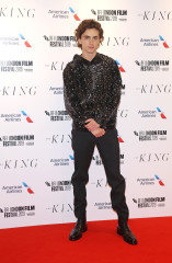 Timothée Chalamet - 'The King' Screening at 63rd BFI LFF 10/03/2019 фото №1313289