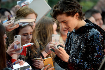 Timothée Chalamet - 'The King' Screening at 63rd BFI LFF 10/03/2019 фото №1313448