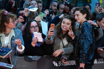 Timothée Chalamet - 'The King' Screening at 63rd BFI LFF 10/03/2019 фото №1313442