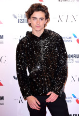 Timothée Chalamet - 'The King' Screening at 63rd BFI LFF 10/03/2019 фото №1313296