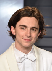 Timothée Chalamet - Vanity Fair Oscar Party in Beverly Hills 03/04/2018 фото №1365600