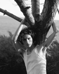 Timothée Chalamet by Hedi Slimane for Document (Villa Kerouac, August 2020) фото №1417352