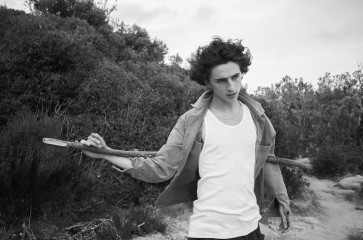 Timothée Chalamet by Hedi Slimane for Document (Villa Kerouac, August 2020) фото №1417350