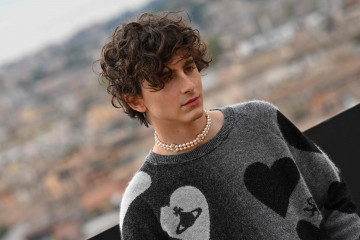 Timothée Chalamet - 'Bones and All' Rome Photocall 11/12/2022 фото №1356747