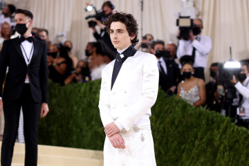 Timothée Chalamet - Met Gala in New York 09/13/2021 фото №1311203