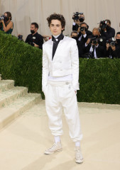 Timothée Chalamet - Met Gala in New York 09/13/2021 фото №1311202