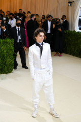 Timothée Chalamet - Met Gala in New York 09/13/2021 фото №1373830