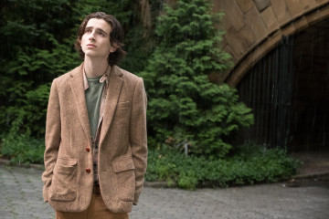 Timothée Chalamet - A Rainy Day in New York (2019) Movie Stills фото №1341851