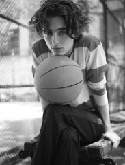 Timothée Chalamet by Karim Sadli for Vogue L'Uomo Italy (2019) фото №1331811