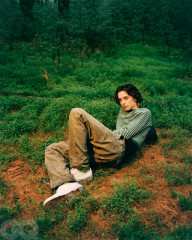 Timothée Chalamet by Renell Medrano for GQ Magazine (2020) фото №1335673