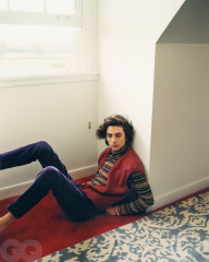 Timothée Chalamet by Renell Medrano for GQ Magazine (2020) фото №1335679