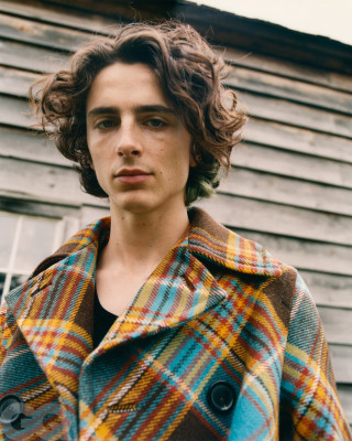 Timothée Chalamet by Renell Medrano for GQ Magazine (2020) фото №1335687