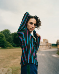 Timothée Chalamet by Renell Medrano for GQ Magazine (2020) фото №1335678