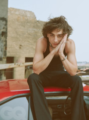 Timothée Chalamet - Cass Bird Photoshoot in Brooklyn for GQ (November 2023) фото №1379605