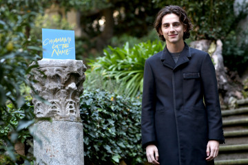 Timothée Chalamet - 'Call Me by Your Name' Rome Photocall 01/24/2018 фото №1320376