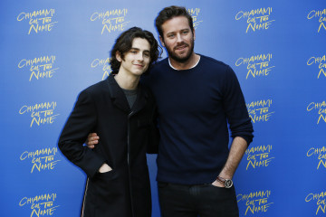 Timothée Chalamet - 'Call Me by Your Name' Rome Photocall 01/24/2018 фото №1320379