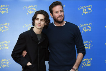 Timothée Chalamet - 'Call Me by Your Name' Rome Photocall 01/24/2018 фото №1320381