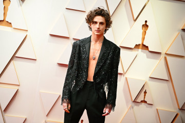 Timothée Chalamet - 94th Annual Academy Awards in Hollywood 03/27/2022 фото №1361333