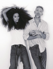 Vincent Cassel + Tina Kunakey by Dant Studio for Madame Figaro // 2021 фото №1289850