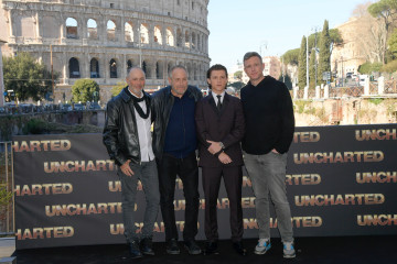 Tom Holland- 'Uncharted' Rome Photocall фото №1336766