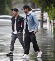 Tom Kaulitz leaving Mauro Café in LA 03/22/2018 фото №1056639