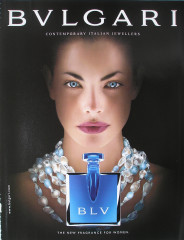 Vanessa Asbert for BVLGARI BLV perfume advertisement  2000 фото №1389753