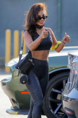 Vanessa Hudgens – Arriving at the Gym in LA 07/06/2020 фото №1262972