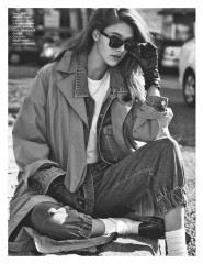 VANESSA MOODY for Elle Magazine, France April 2020 фото №1255356