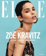 Zoë​ Kravitz in American Elle, January 2018 фото №1020316