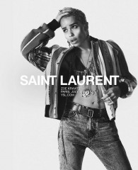 Zoe Kravitz Saint Laurent #YSL12 spring 2018 фото №1012403