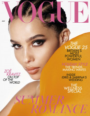 Zoe Kravitz – Vogue UK July 2019 Issue фото №1183533
