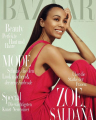 Zoe Saldana ~ Harper's Bazaar Germany 10/2023 by Sofia Sanchez and Mauro Mongiel фото №1377963