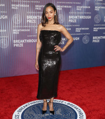 Zoe Saldana – Breakthrough Prize Ceremony in Los Angeles 2024 фото №1393205